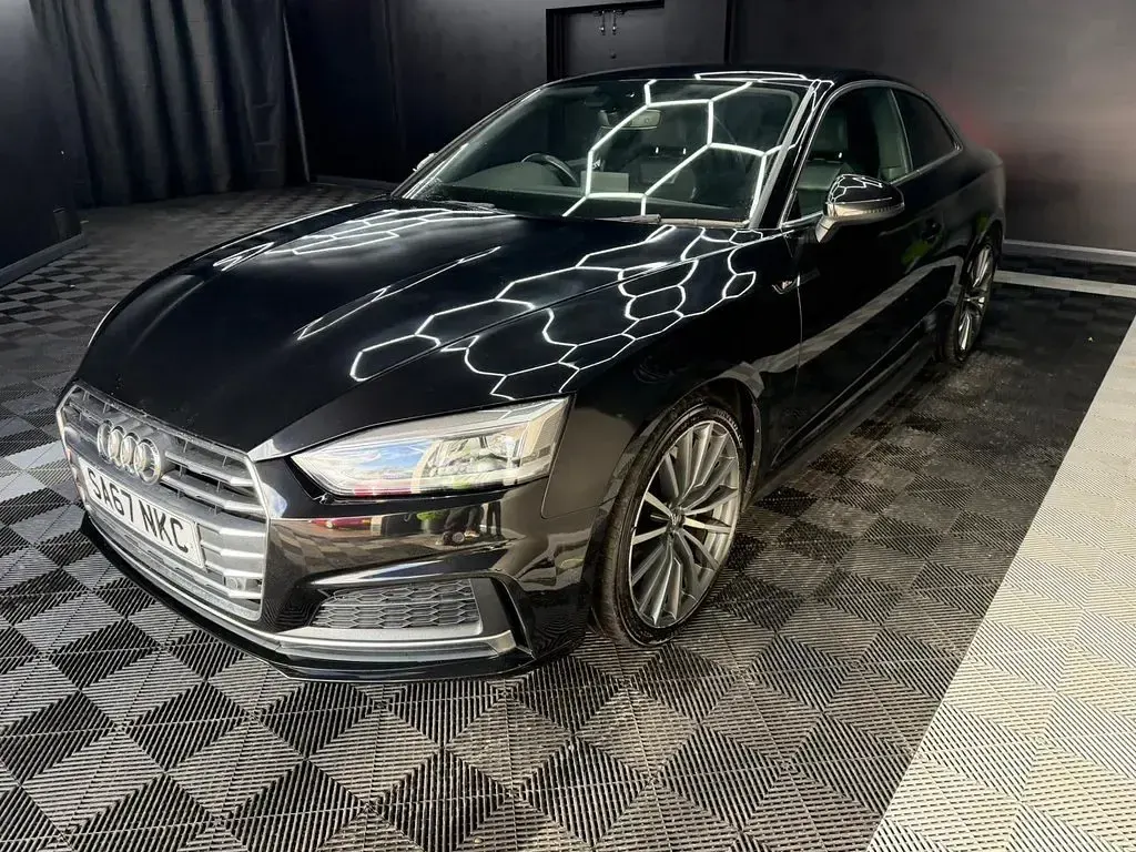 Used Audi A5 S-Line 190 HP (139 kW) 2017 Black Coupe