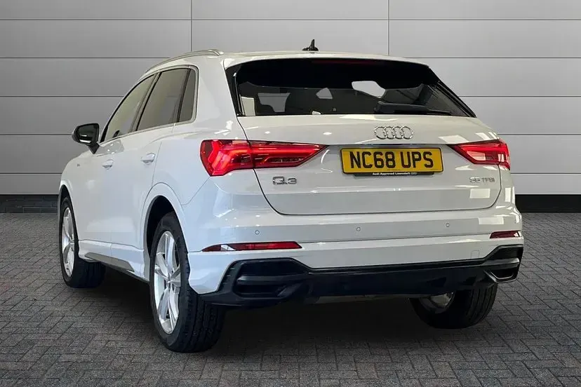 Used Audi Q3 S-Line 150 HP (110 kW) 2019 White SUV