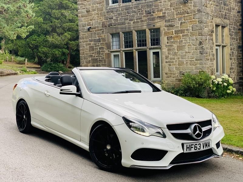 White Used 2013 Mercedes E250 AMG Cabriolet | £7,495 (Fair price) - Image 1/4