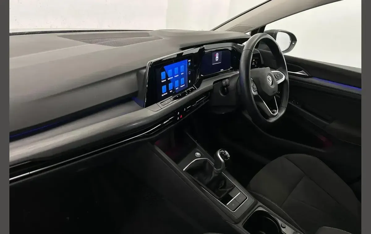 Used VW Golf VIII Style 130 HP (95 kW) 2022 Grey Hatchback