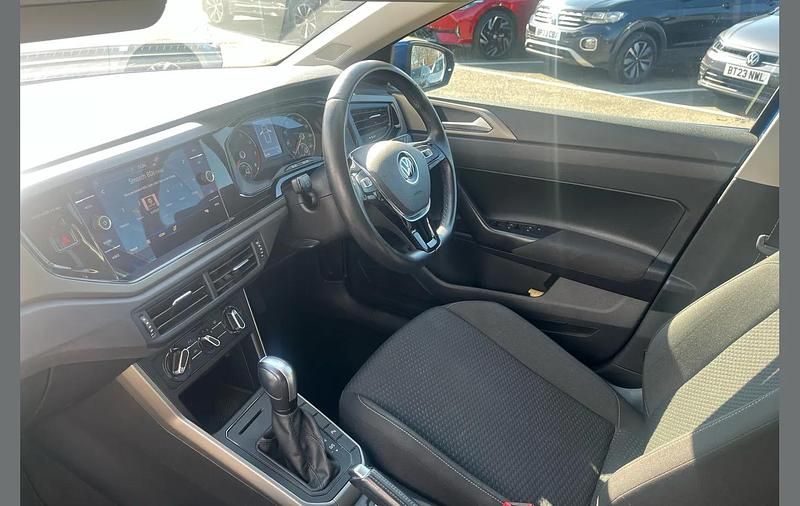 Used VW Polo Match 95 HP (69 kW) 2021 Blue Hatchback