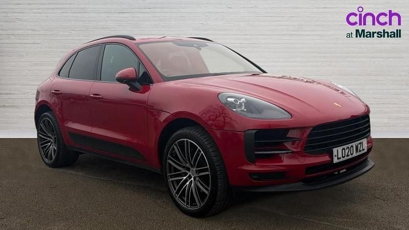 Used Porsche Macan 354 HP (260 kW) 2020 Red SUV