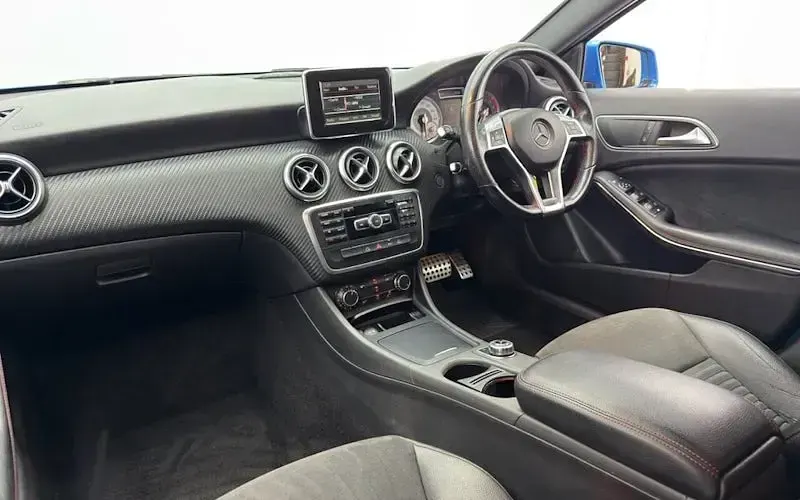 Used Mercedes A200 AMG 136 HP (100 kW) 2014 Blue Hatchback
