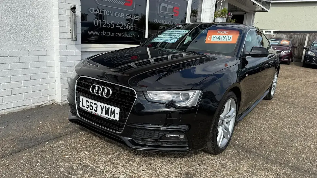 Used Audi A5 S-Line 2013 Black Coupe