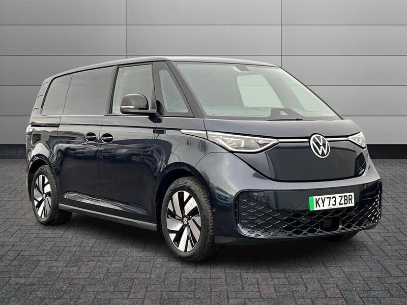 Starlight blue metallic Used 2023 VW ID. Buzz Pro Van | £31,995 (Good price) - Image 1/4
