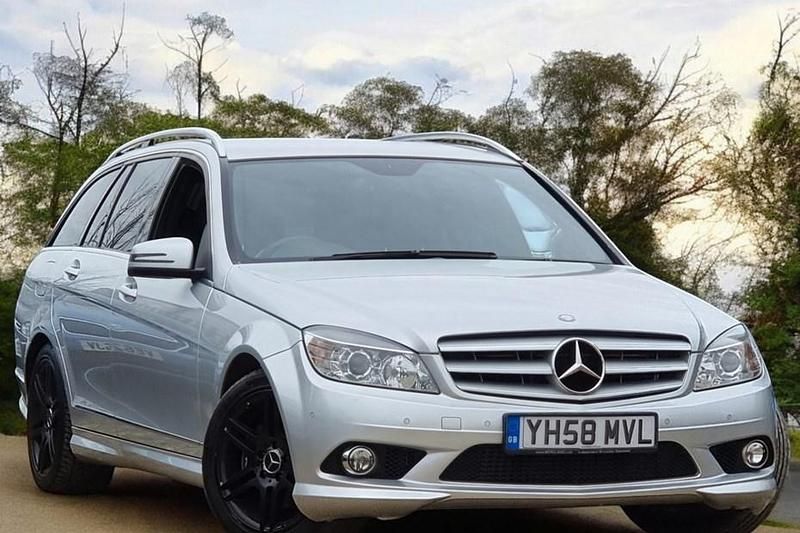 Used Mercedes C220 2008 Silver Estate