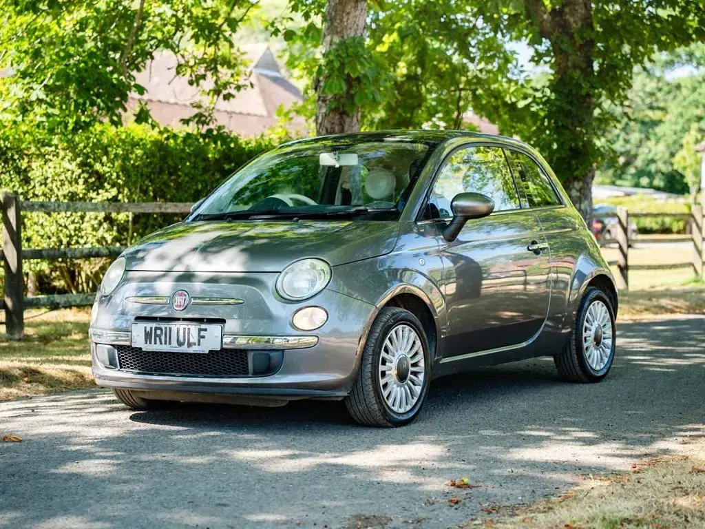 Used Fiat 500 Lounge 69 HP (50 kW) 2011 Grey Hatchback