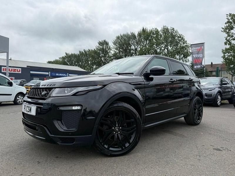 Black Used 2019 Land Rover Range Rover evoque HSE Dynamic SUV | £13,990 (Super price) - Image 1/4