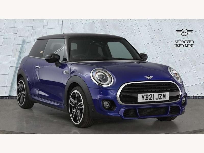 Blue Used 2021 Mini Cooper Sport Hatchback | £18,595 (Fair price) - Image 1/4