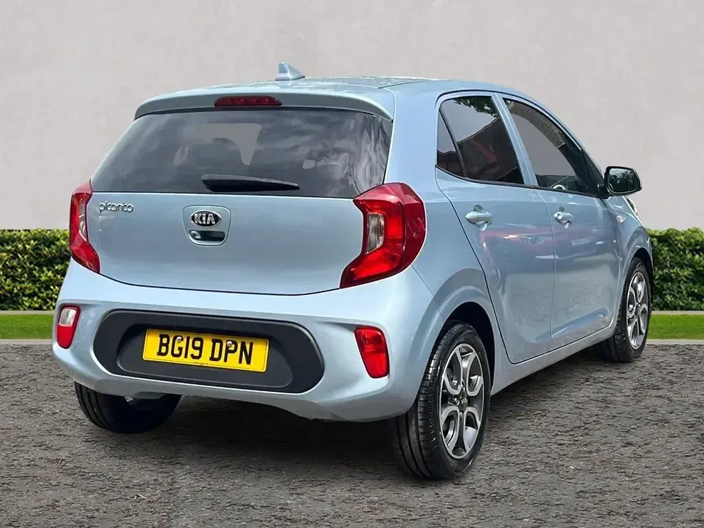 Used Kia Picanto 2019 Blue Hatchback