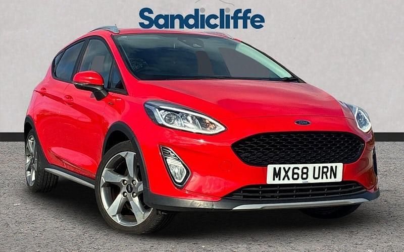 Red Used 2019 Ford Fiesta Active Hatchback | £9,905 (Fair price) - Image 1/4