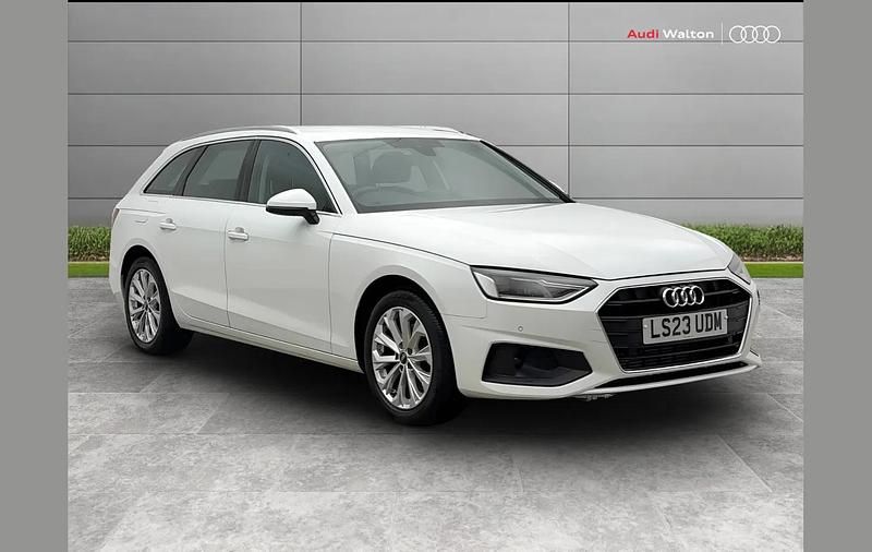 White Used 2023 Audi A4 Comfort Estate | £23,890 (Good price) - Image 1/4
