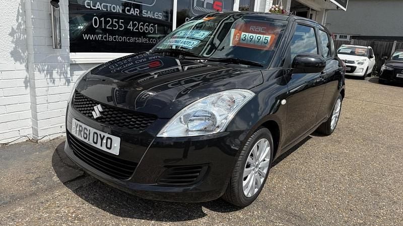 Used Suzuki Swift SZ3 94 HP (69 kW) 2011 Black Hatchback