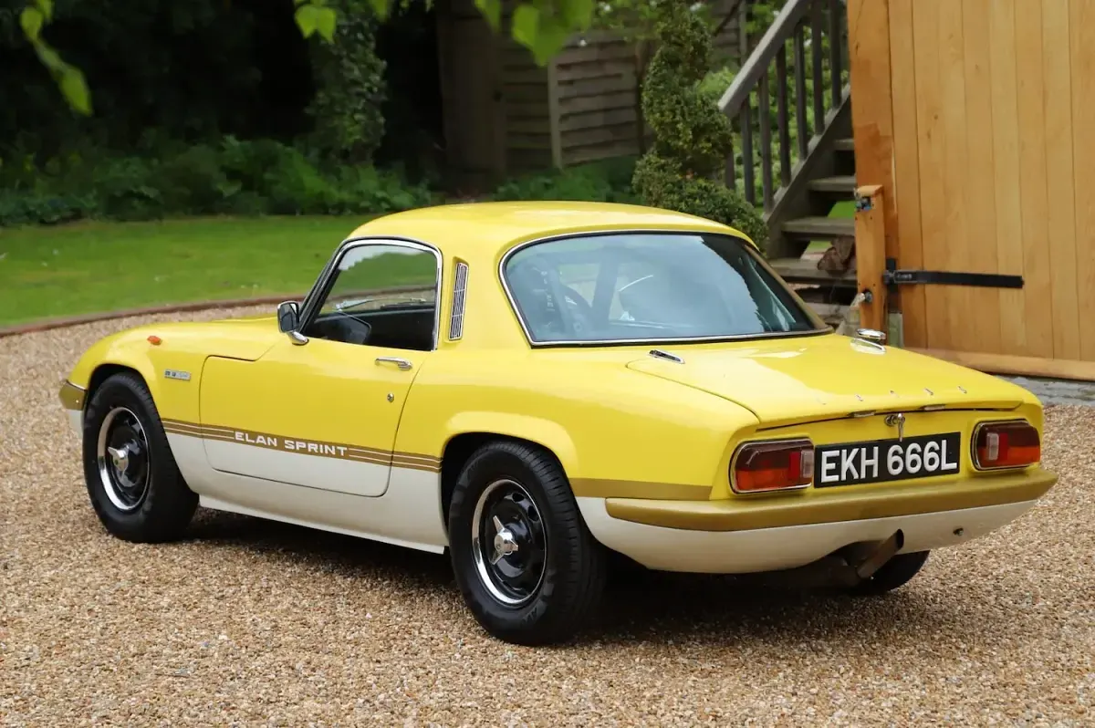 Used Lotus Elan 1972 Yellow/white Coupe