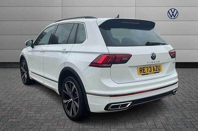 Used VW Tiguan R-line 245 HP (180 kW) 2023 White SUV