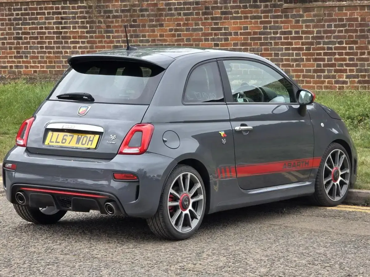 Used Abarth 595 Turismo 165 HP (121 kW) 2017 Grey Hatchback