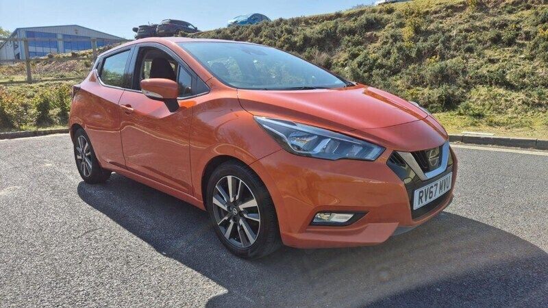 Orange Used 2017 Nissan Micra Acenta Hatchback | £7,499 (A bit pricey) - Image 1/4