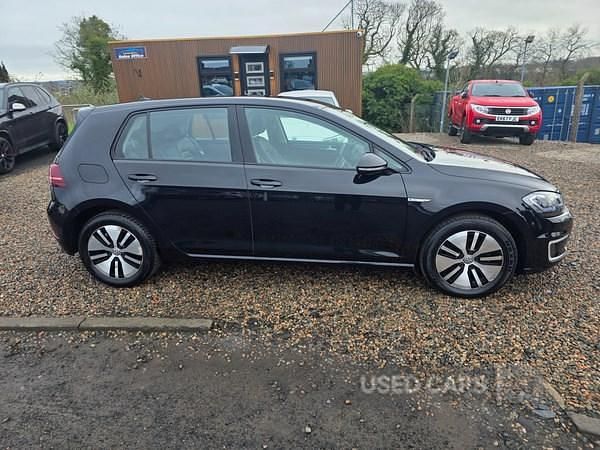 Used VW e-Golf 99 kW (135 HP) 2018 Black Hatchback