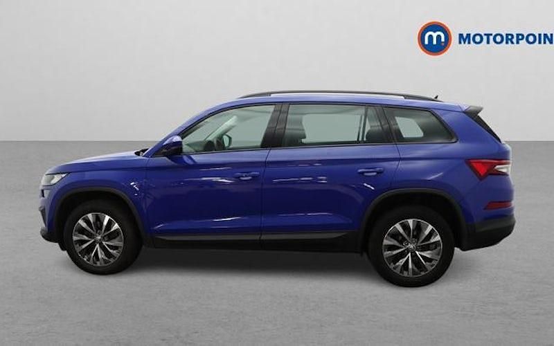 Used Skoda Kodiaq SE Drive 150 HP (110 kW) 2022 Blue SUV