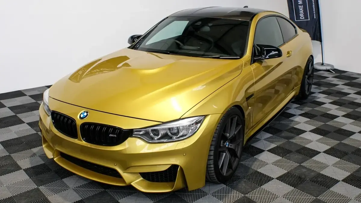Used BMW M4 Sport Line 2015 Yellow Coupe