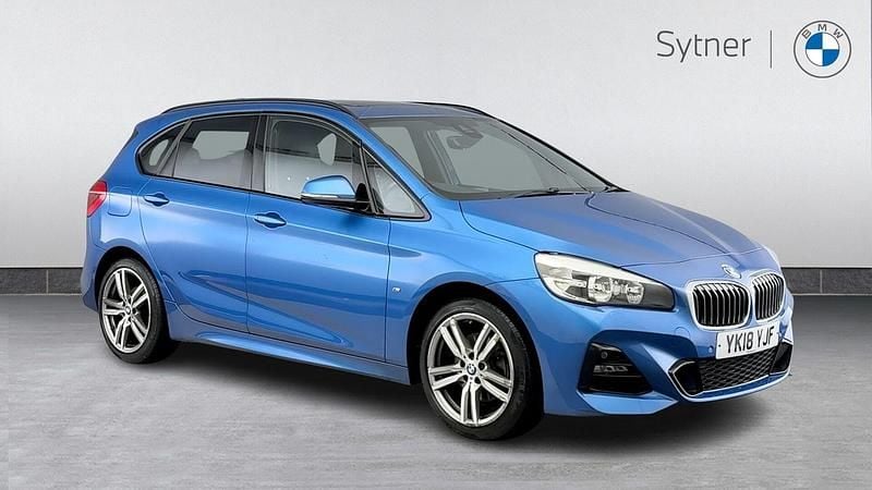 Blue Used 2018 BMW 220 Active Tourer M Sport MPV | £15,000 (Fair price) - Image 1/4