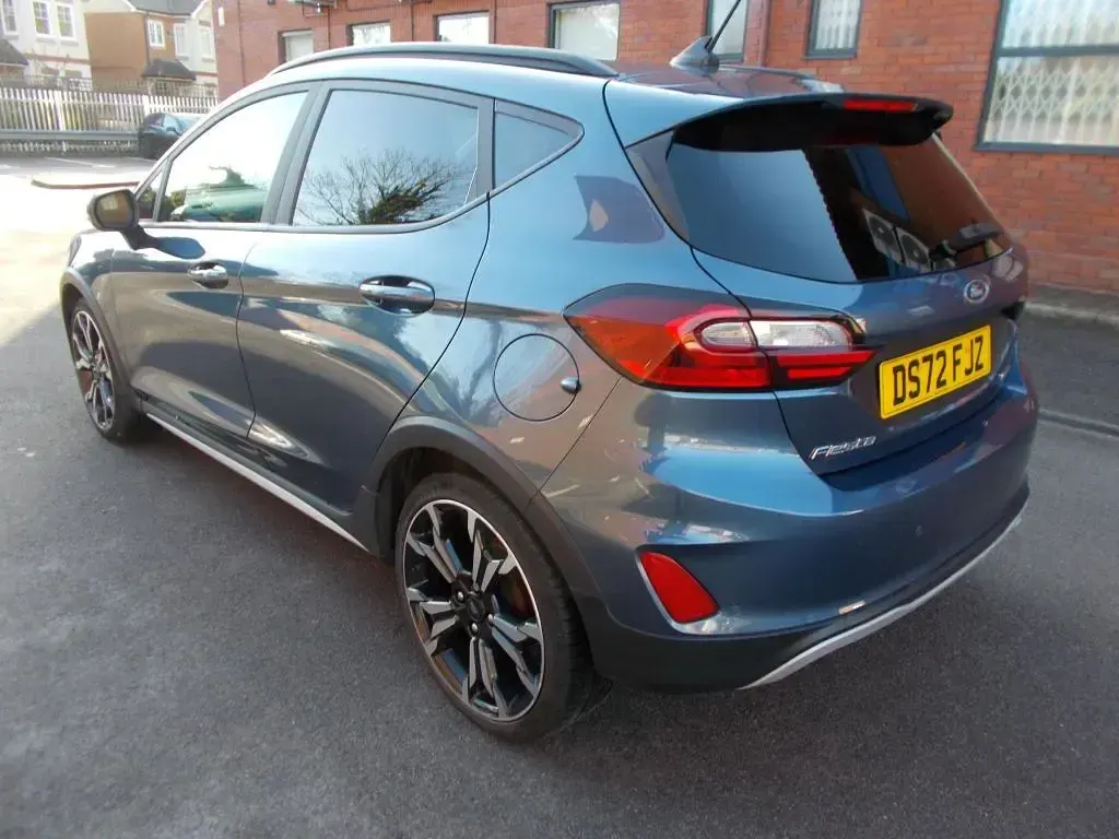 Used Ford Fiesta Active X 125 HP (91 kW) 2022 Blue Hatchback