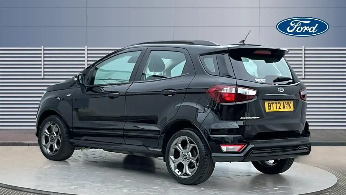 Used Ford Ecosport ST-Line 125 HP (91 kW) 2022 Black SUV