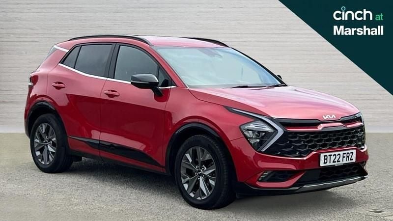 Red Used 2022 Kia Sportage GT-Line SUV | £22,392 (Good price) - Image 1/4