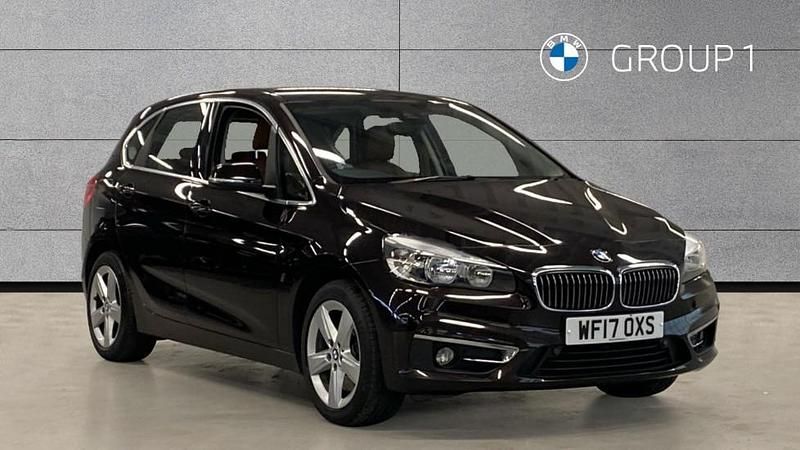 Used BMW 225 Active Tourer iPerformance 221 HP (162 kW) 2017 Brown MPV