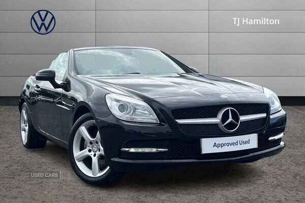 Black Used 2015 Mercedes SLK250 Cabriolet | £9,295 (Fair price) - Image 1/4