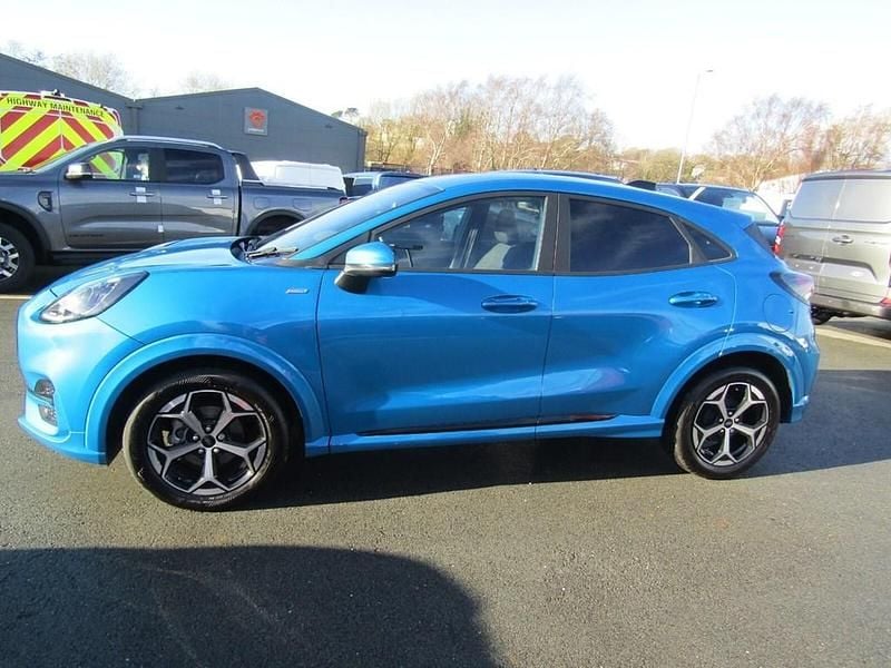 Used Ford Puma ST-Line 2025 Digital aqua blue Hatchback
