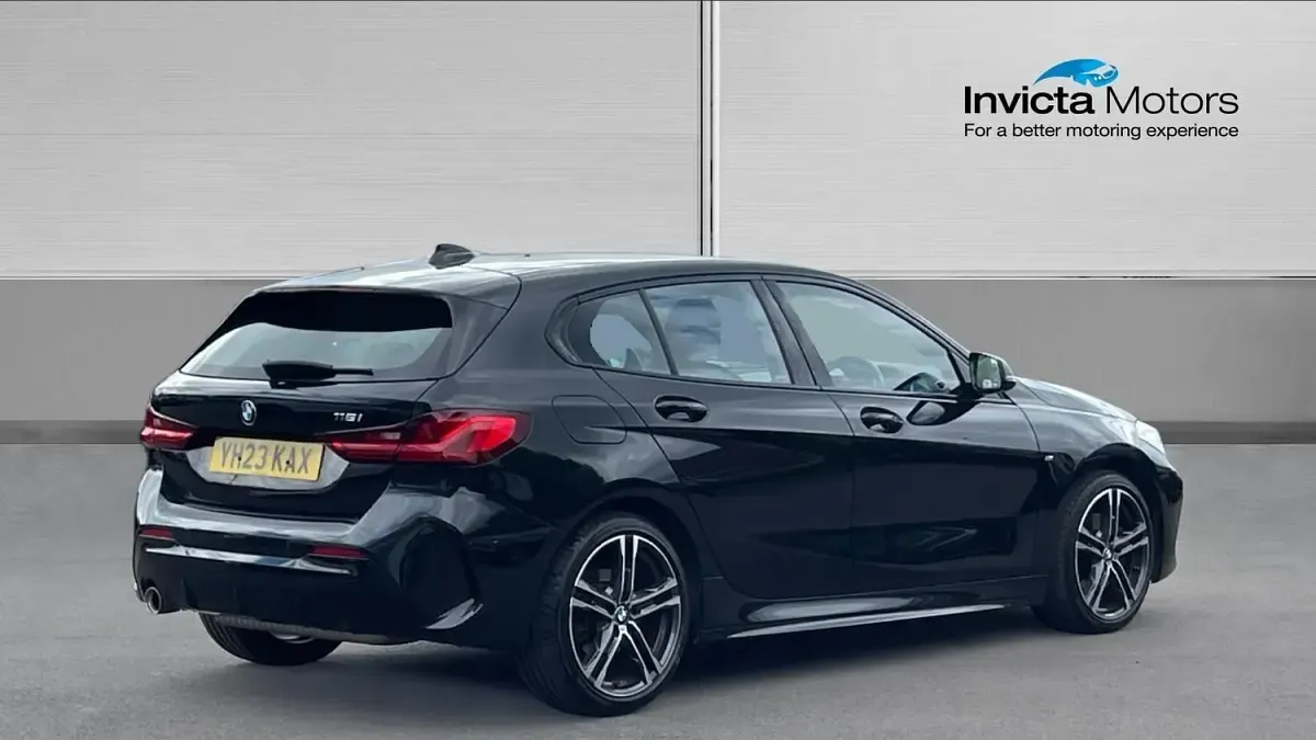 Used BMW 118 M Sport 136 HP (100 kW) 2023 Black Hatchback