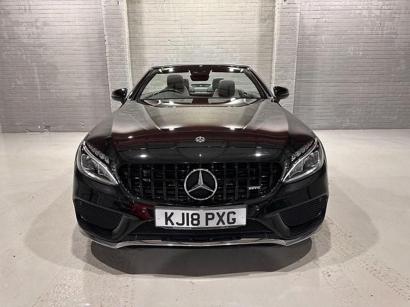 Used Mercedes C300 AMG Line Premium Plus 2018 Black Cabriolet
