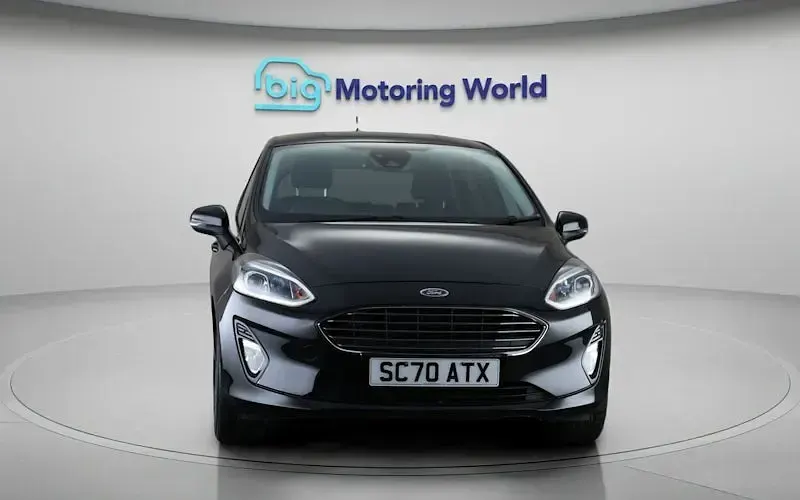 Used Ford Fiesta Titanium 125 HP (91 kW) 2021 Black Hatchback