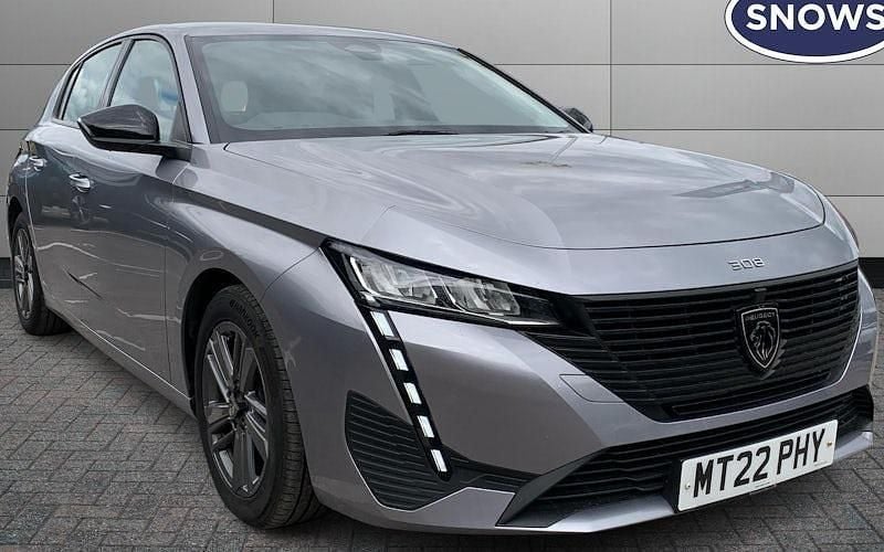Grey Used 2022 Peugeot 308 Active Premium Hatchback | £14,062 (Fair price) - Image 1/4
