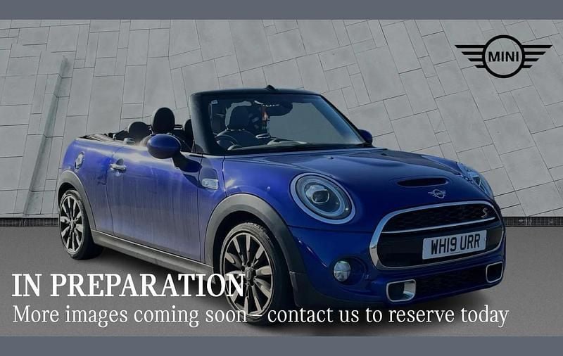 Used Mini Cooper S Cabriolet Exclusive 188 HP (138 kW) 2019 Blue Cabriolet