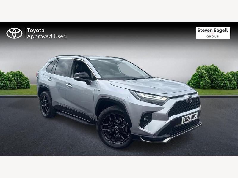 Silver Used 2024 Toyota RAV4 Hybrid Sport SUV | £36,436 (Expensive) - Image 1/3