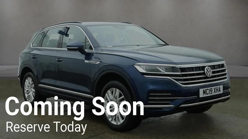 Used VW Touareg SEL 2019 Blue SUV