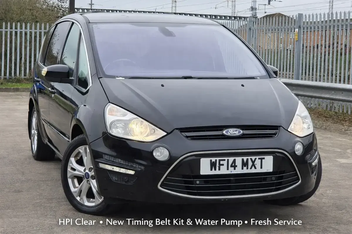 Begagnad Ford S-MAX Titanium 2014 Svart Minibuss