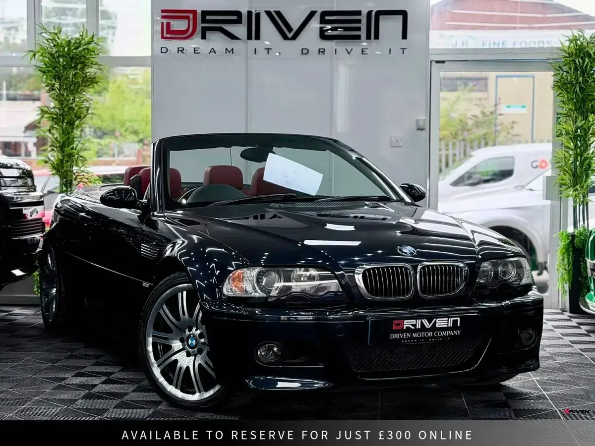 Used BMW M3 Cabriolet M Sport 343 HP (252 kW) 2003 Black Cabriolet