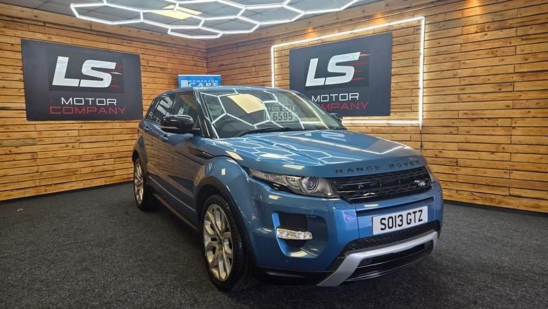 Used Land Rover Range Rover evoque Dynamic 2013 Blue SUV