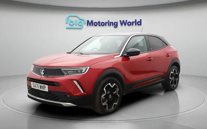 Used Vauxhall Mokka Edition 100 kW (136 HP) 2021 Red SUV