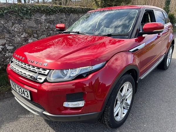 Used Land Rover Range Rover evoque Prestige 190 HP (139 kW) 2013 Red SUV
