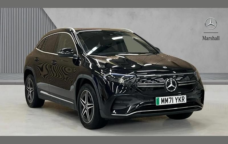 Used Mercedes EQA250 AMG line 139 kW (190 HP) 2022 Cosmos black metallic SUV