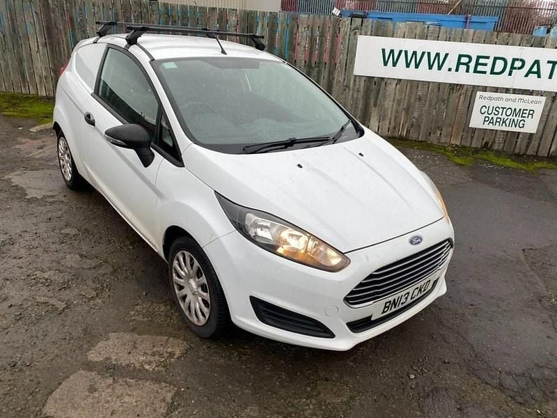 White Used 2013 Ford Fiesta Van | £2,695 (Super price) - Image 1/4