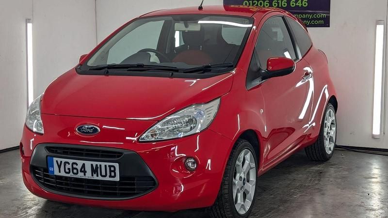 Red Used 2014 Ford Ka Titanium Hatchback | £5,375 (Fair price) - Image 1/4