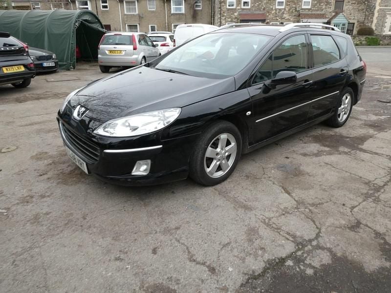 Used Peugeot 407 136 HP (100 kW) 2008 Black Estate