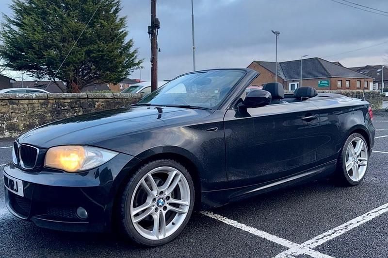 Used BMW 118 Cabriolet M Sport 140 HP (102 kW) 2011 Black Cabriolet