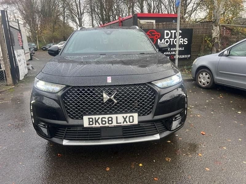 Black Used 2018 DS Automobiles DS7 Crossback Performance SUV | £9,495 (Fair price) - Image 1/4