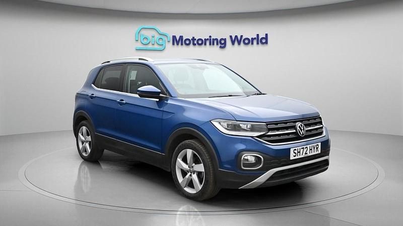Usado VW T-Cross SEL 110 HP (80 kW) 2023 Azul SUV